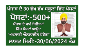 SGPC Recruitment 2024 Notification