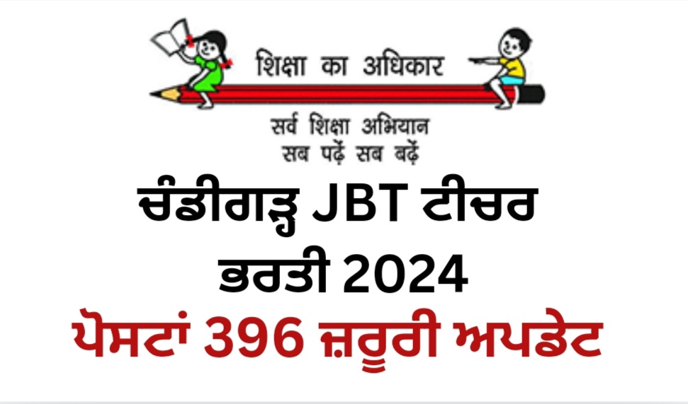 Chandigarh JBT Recruitment 2024