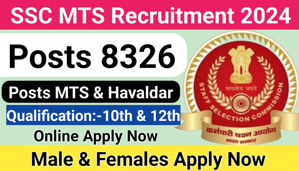 SSC MTS Recruitment 2024