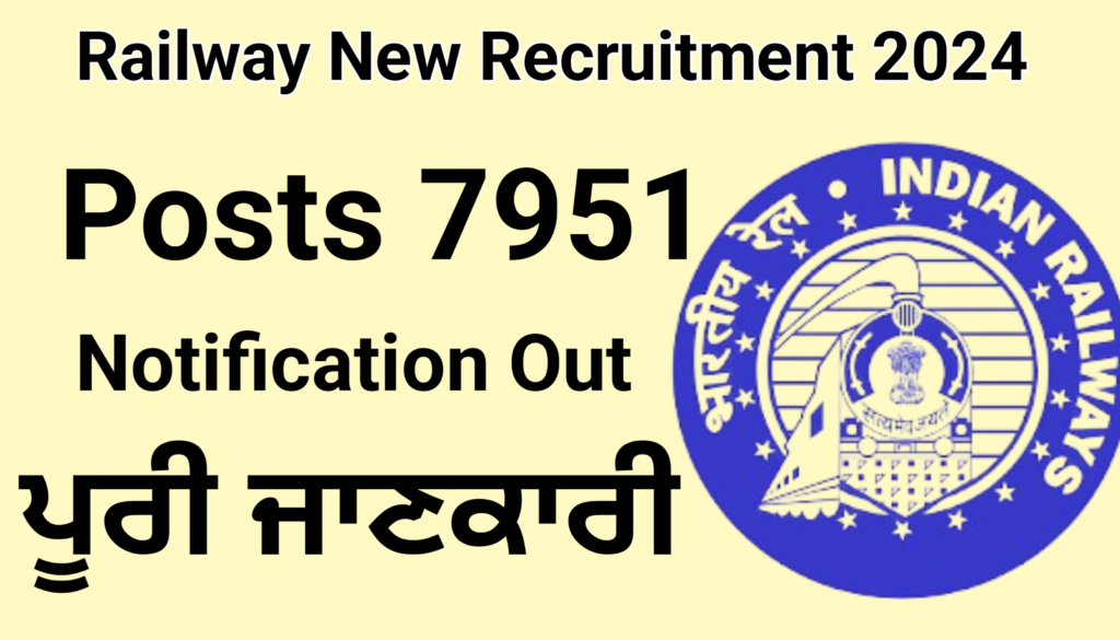 Railway New Recruitment 2024