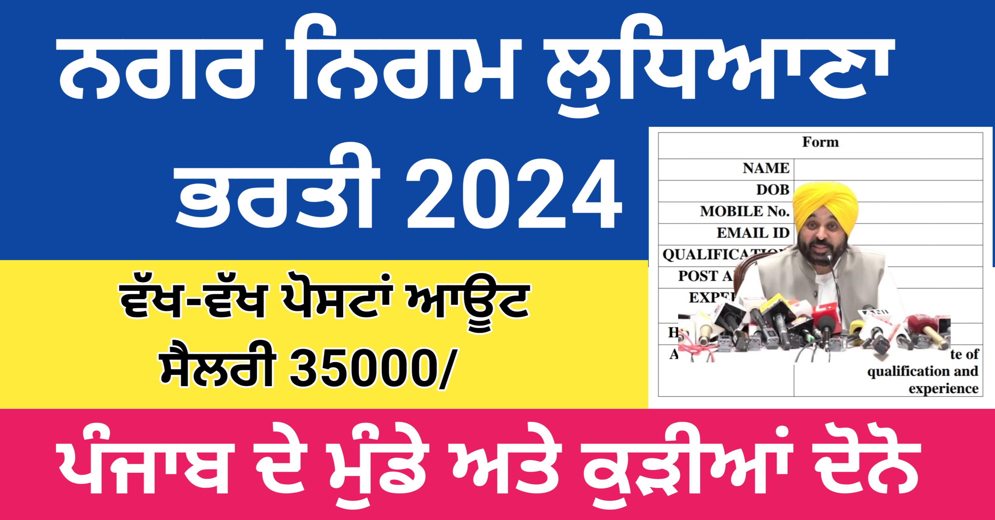 Municipal Corporation Ludhiana Recruitment 2024