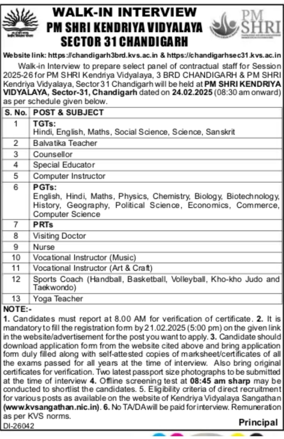 Punjab Teacher Recruitment 2025